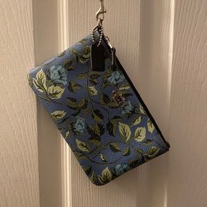 Coach floral wallet
